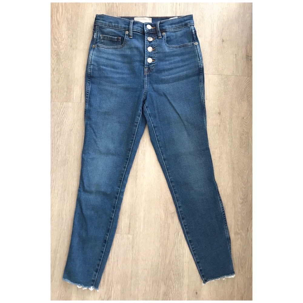 Everlane Button Fly Skinny Jeans